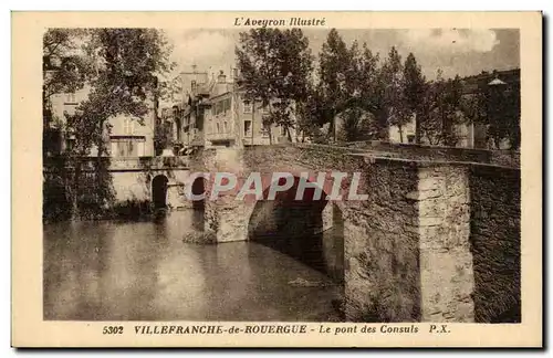 Villefranche-de-Rouergue - Le Pont des Consuls - Cartes postales