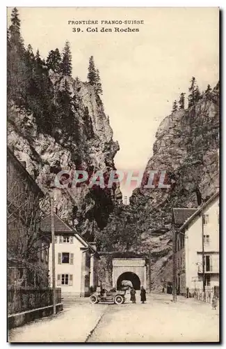 Suisse - Schweiz - Jura - Franco - Suisse - Col de Roches - Cartes postales