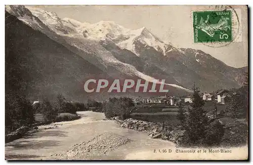 Chamonix - Le Mont Blanc - Cartes postales