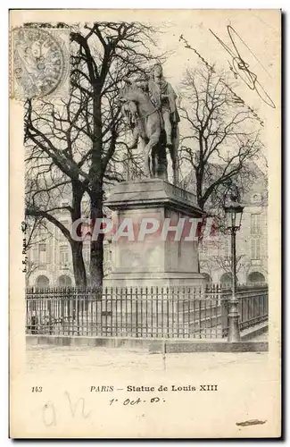 Paris -1 - Statue de Louis XVIII - Ansichtskarte AK