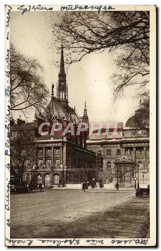 Paris - 1 - Palais de Justice et Sainte Chapelle Ansichtskarte AK