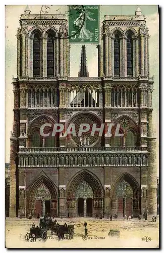 Paris - 4 - Notre Dame Cartes postales