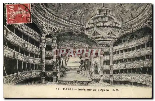 Paris - 9 - Interieur de l&#39Opera Cartes postales