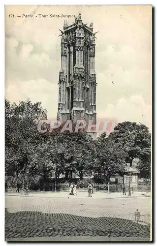 Paris - 4 - Tour St Jacques Cartes postales