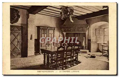 Haut Koenigsbourg - La Chambre Lorraine - Cartes postales