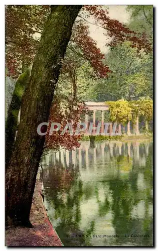 Paris - 8 - Parc Monceau - Arts - Petit Tableau Ansichtskarte AK