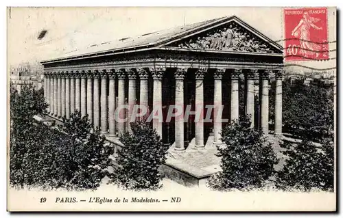 Paris - 8 - L&#39Eglise de la Madeleine - Cartes postales