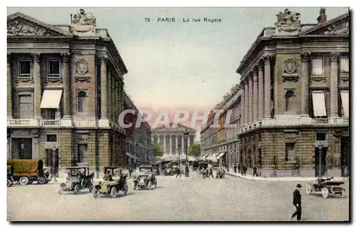 Paris - 1 - La Rue Royal - Cartes postales