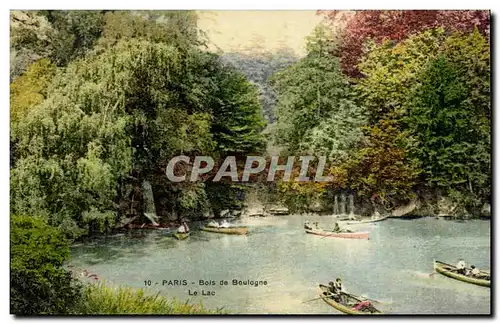 Paris - 16 - Bois de Boulogne - Le Lac - Cartes postales