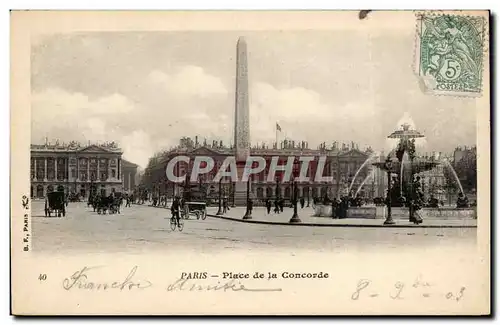 Paris - 8 - Place de la Concorde - Cartes postales