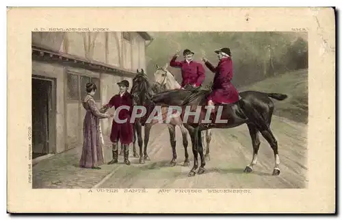 Animaux - Cheval - Chevaux - Horse - Ansichtskarte AK