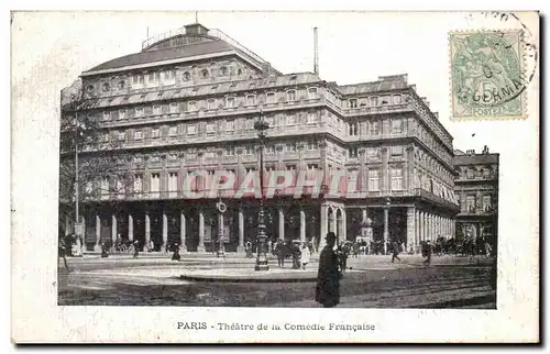 Paris - Theatre de la Comedie Francaise - Ansichtskarte AK