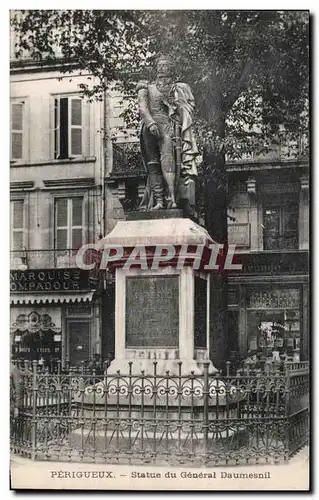 Perigueux - Statue de General Daumesnil Cartes postales