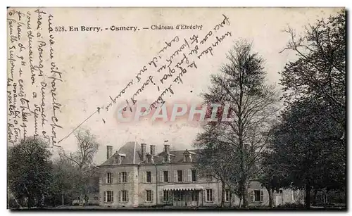 En Berry - Osmery - Chateau d'Etrechy Cartes postales