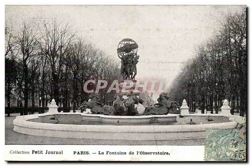 Paris - 6 - Jardin du Luxembourg - Fontaine Carpeaux - Ansichtskarte AK