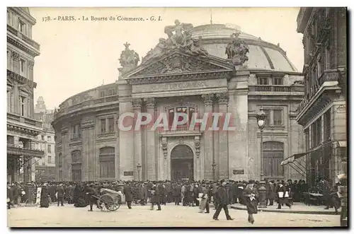 Paris - 1 - La Bourse du Commerce - Ansichtskarte AK -