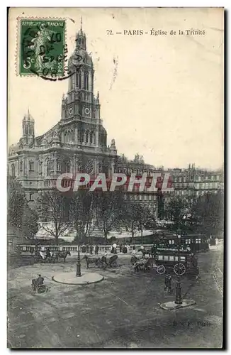 Paris - 9 - Eglise de la Trinite - Ansichtskarte AK -