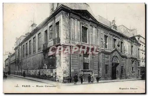 Paris - 3 - Musee Carnavalet - Ansichtskarte AK -