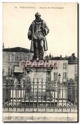 Perigueux - Statue de Montaigne - Cartes postales
