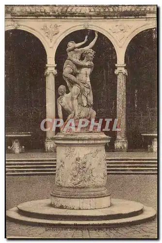 Versailles - Grandes Eaux - Au Centre - L&#39Enlevement - Ansichtskarte AK