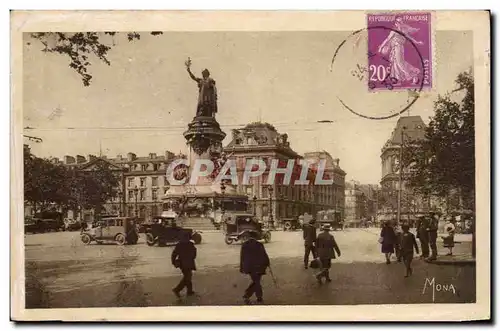 Paris - 10 - Place de la Republique - Mona Cartes postales