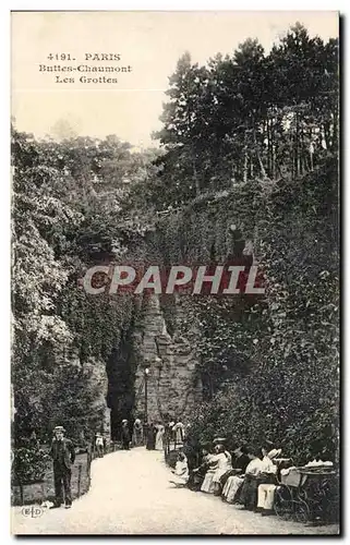 Paris - 19 - Buttes Chaumont - Les Grottes - Cartes postales