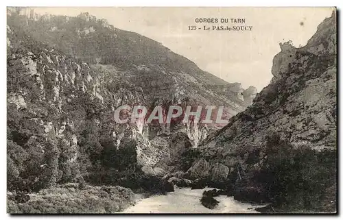 Cartes postales Gorges du Tarn Le Pas de Soucy