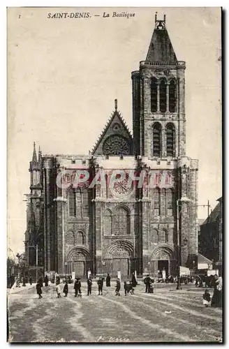 Cartes postales Saint Denis La basilique
