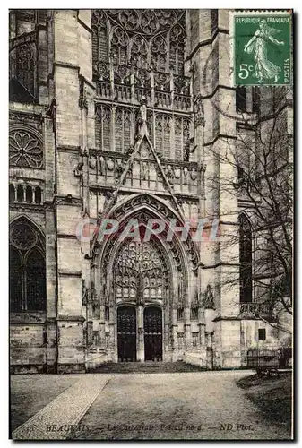 Ansichtskarte AK Beauvais La cathedrale Portail nord