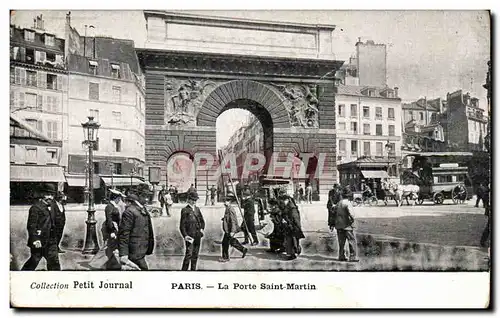 Paris - 10 - Porte Saint Martin - Collection Petit Journal - Ansichtskarte AK