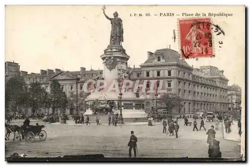 Paris - 10 - Place de la Republique - Cartes postales