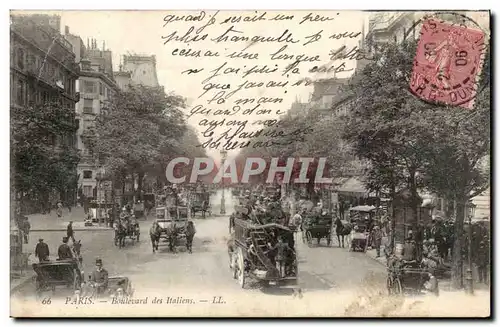 Paris - 2 - Boulevard des Italiens - Cartes postales