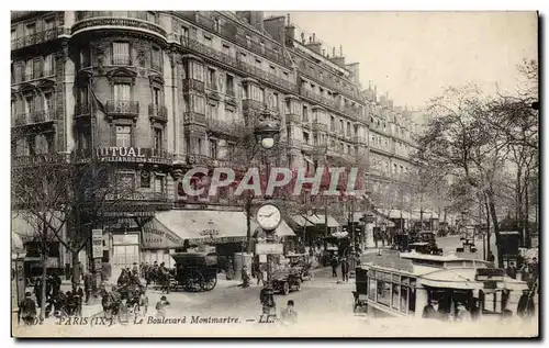 Paris - 18 - Le Boulevard Montmartre - Cartes postales