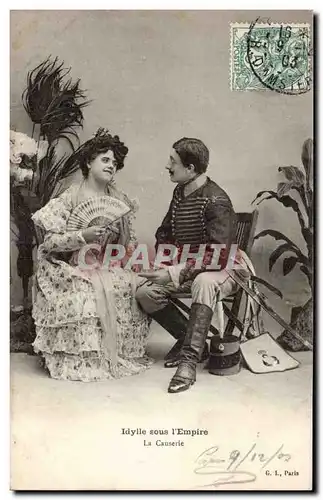 Fantaisie - Couple - militaria - uniforme - Cartes postales