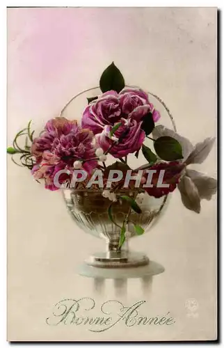 Fetes - Bonne Annee - Cute Bouquet Cartes postales