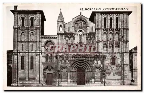 Cartes postales Bordeaux L'eglise Ste Croix