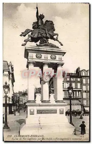 Ansichtskarte AK Clermont Ferrand Statue de Vercingetorix Bartholdi