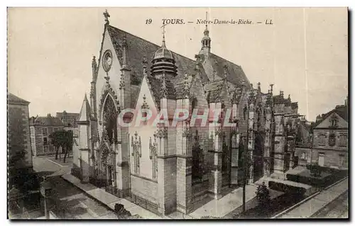 Cartes postales Tours Notre DAme de la Riche