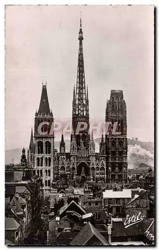 Cartes postales Rouen La cathedrale Notre Dame