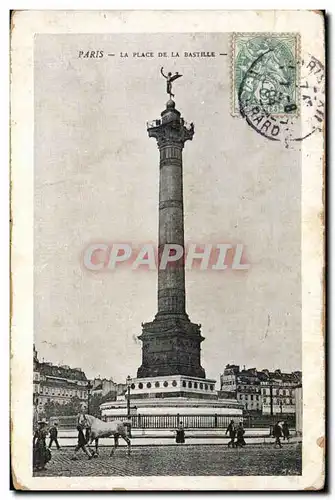 Cartes postales Paris Bastille