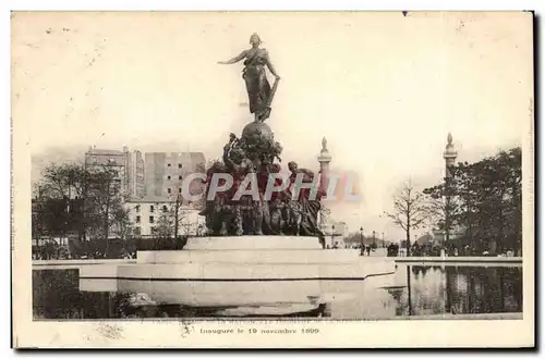 Cartes postales Paris Place de la Nation