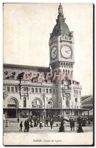 Cartes postales Paris Gare de Lyon