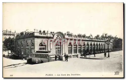 Ansichtskarte AK Paris Gare des Invalides