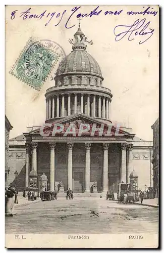 Cartes postales Paris Pantheon