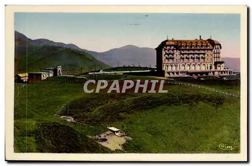 Cartes postales Luchon Superbagneres L&#39hotel de la Compagnie du Midi et la Gare