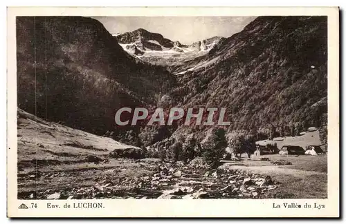 Cartes postales Environs de Luchon La vallee du Lys