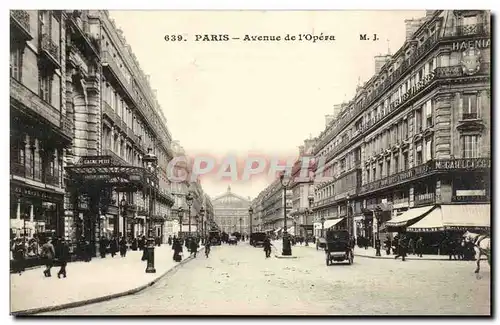 Paris Cartes postales Avenue de l&#39opera