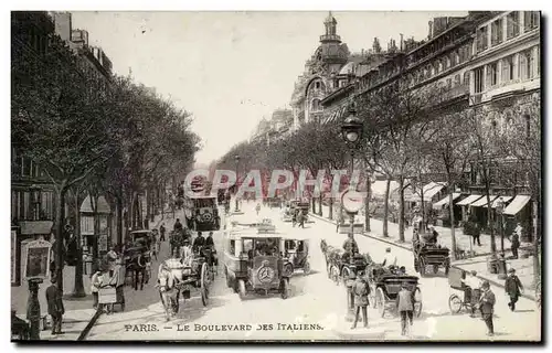 Paris Cartes postales Boulevard des Italiens