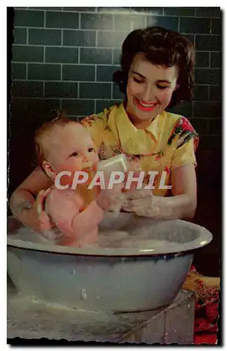 Cartes postales moderne Fantaisie Femme et enfant Bebe