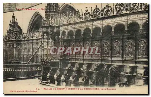 Cartes postales Stalles de St Bertrand de Comminges pres Luchon